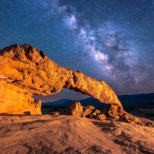 Perto da entrada leste do Zion National Park, Kanab, Utah